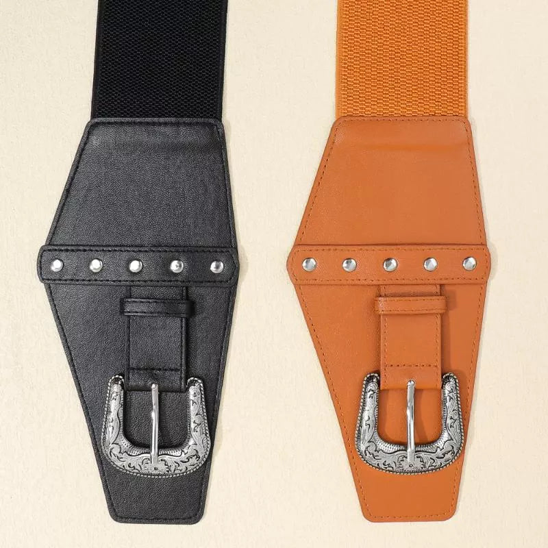 Women’s Retro Stretch Elastic Belt