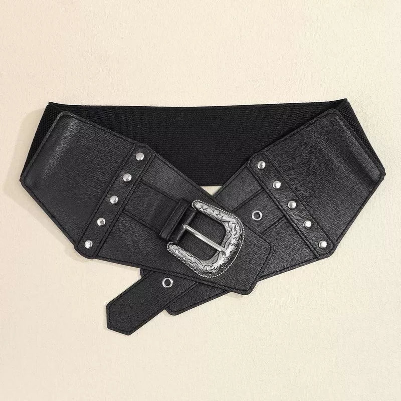 Women’s Retro Stretch Elastic Belt