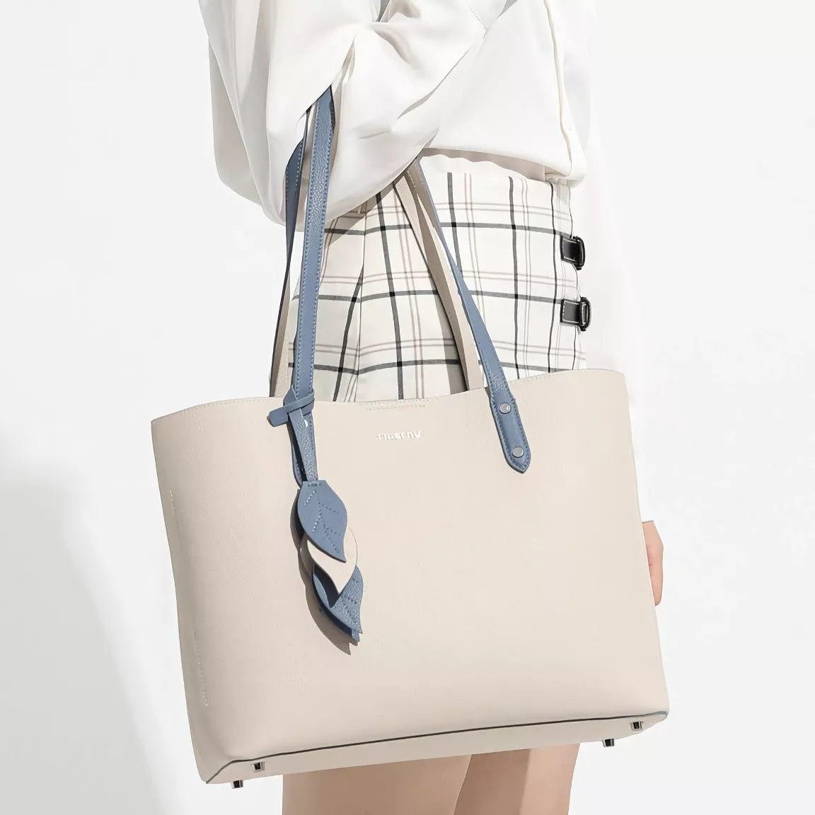Genuine Leather Tote Bag for Women – Luxury Designer Handbag & Shoulder Bag