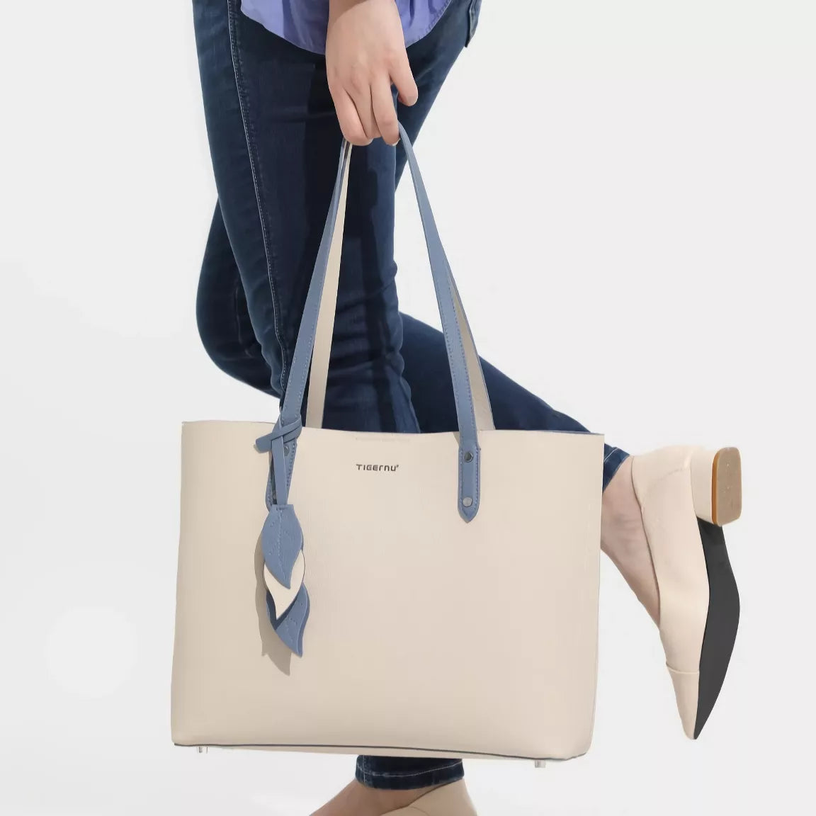 Genuine Leather Tote Bag for Women – Luxury Designer Handbag & Shoulder Bag