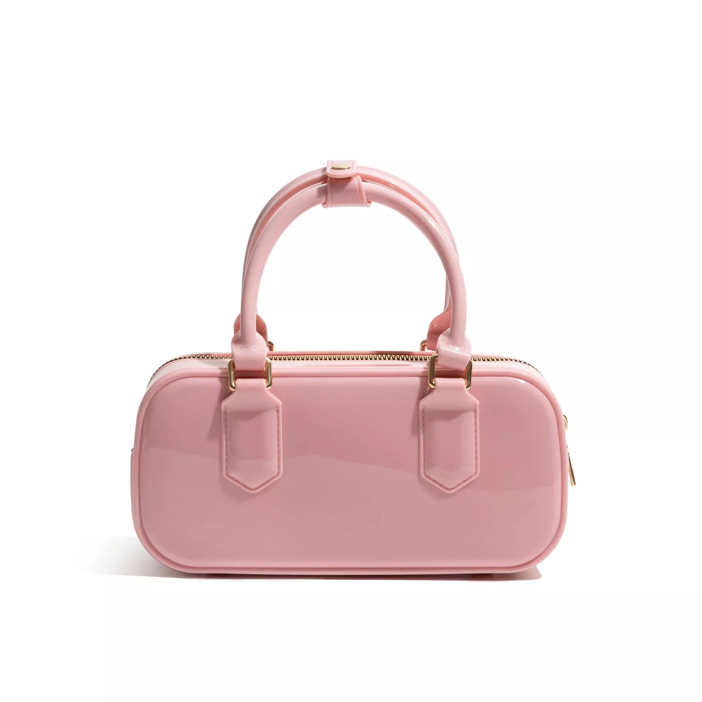 Fashion Jelly PVC Waterproof Hobo Handbag with Removable Strap