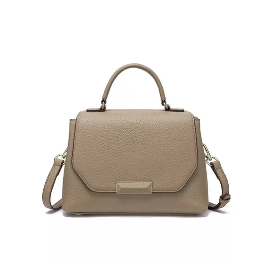 Luxury Genuine Leather Crossbody Satchel