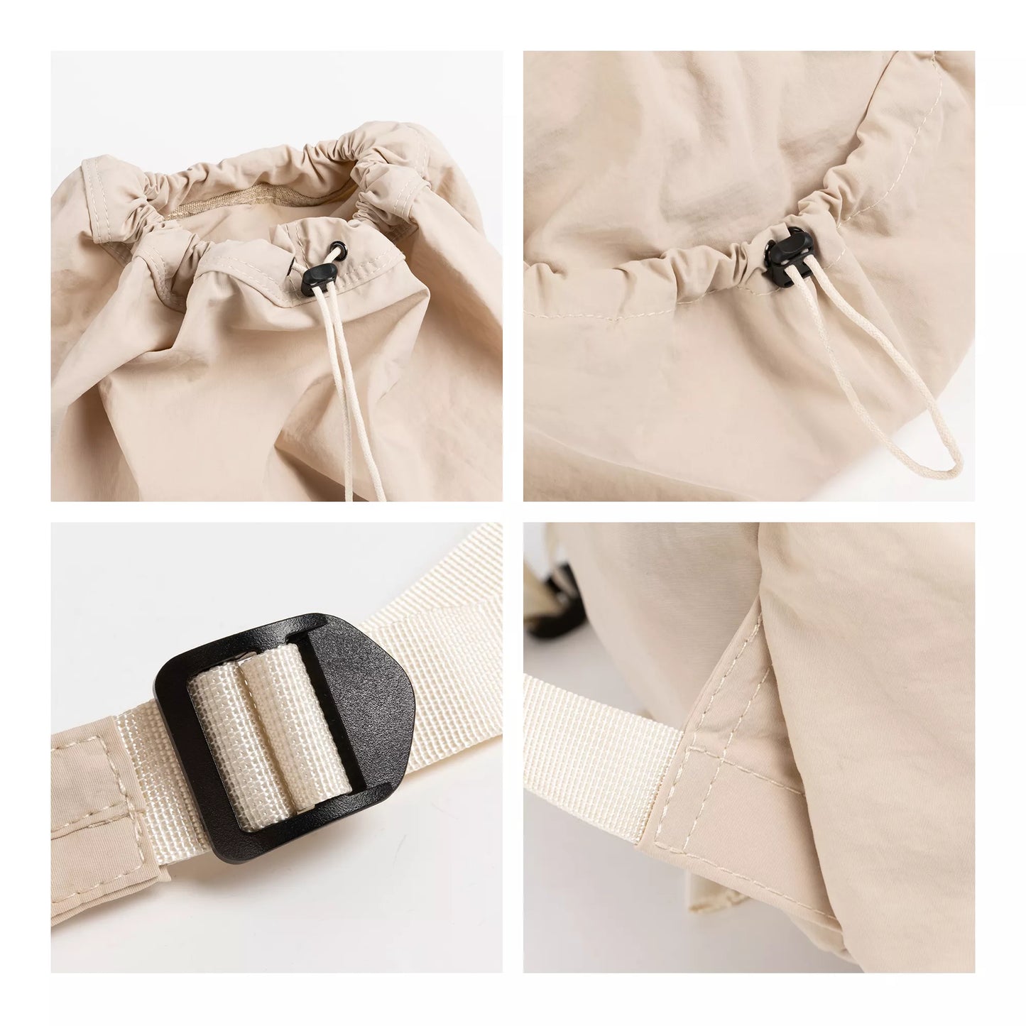 Large Capacity Korean Style Nylon Backpack