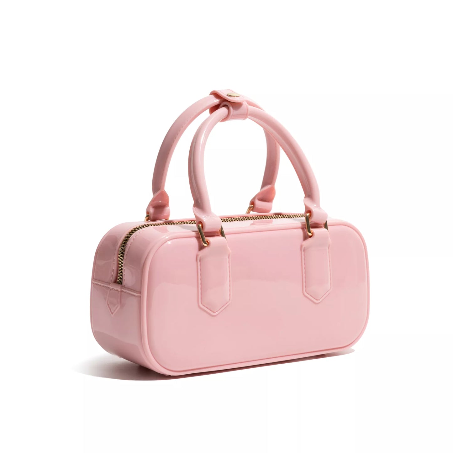 Fashion Jelly PVC Waterproof Hobo Handbag with Removable Strap