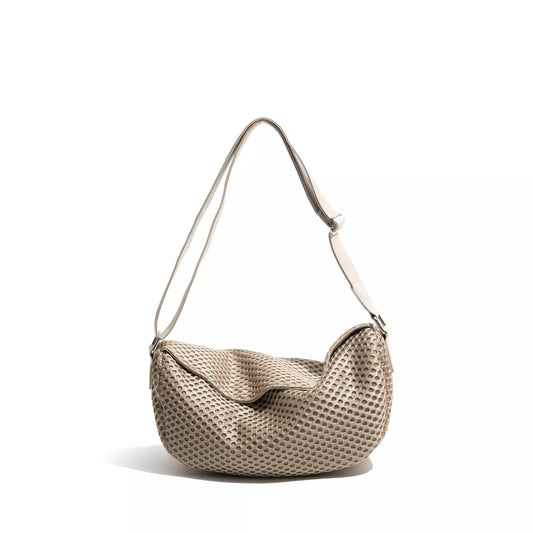 Korean Style Mesh Shoulder Phone Purse