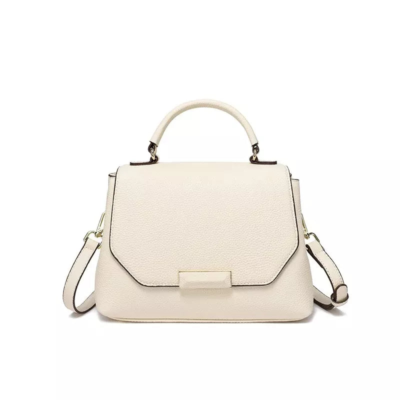 Luxury Genuine Leather Crossbody Satchel