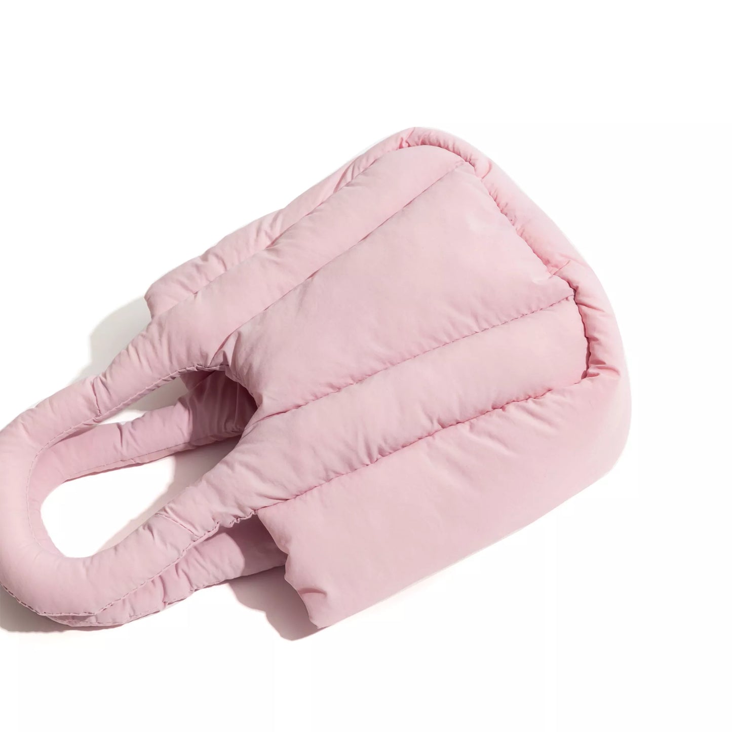 Cotton Fluffy Padded Down Tote Handbag